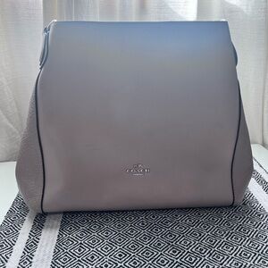 Coach bag light gray